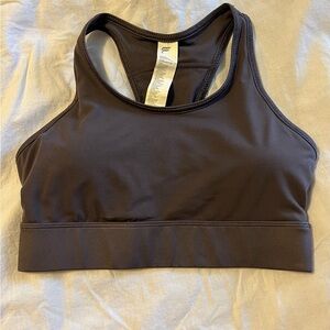 Women's Charcoal Gray Sports Bra